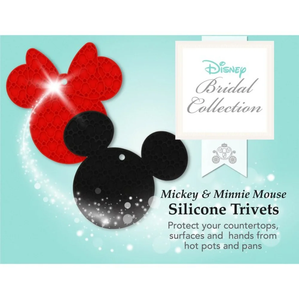 NWT Mickey and Minnie Set of 2 Trivets